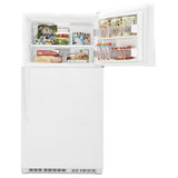 Whirlpool WRT541SZDW Top Freezer Refrigerator, 33 inch Width, 21.3 cu. ft. Capacity, Optional Ice Maker (Special Order), White colour