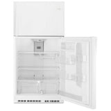 Whirlpool WRT541SZDW Top Freezer Refrigerator, 33 inch Width, 21.3 cu. ft. Capacity, Optional Ice Maker (Special Order), White colour