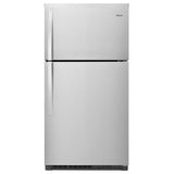 Whirlpool WRT541SZDZ Top Freezer Refrigerator, 33 inch Width, 21.3 cu. ft. Capacity, Optional Ice Maker (Special Order), Stainless Steel colour
