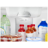 Whirlpool WRT541SZHV Top Freezer Refrigerator, 33 inch Width, 21.3 cu. ft. Capacity, Optional Ice Maker (Special Order), Black Stainless Steel colour