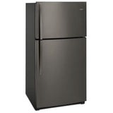 Whirlpool WRT541SZHV Top Freezer Refrigerator, 33 inch Width, 21.3 cu. ft. Capacity, Optional Ice Maker (Special Order), Black Stainless Steel colour