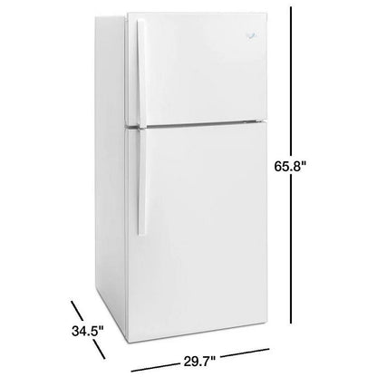 Whirlpool WRT549SZDW Top Freezer Refrigerator