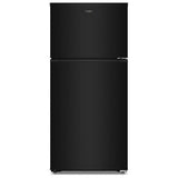 Whirlpool WRTX3314TB Top Freezer Refrigerator, 28 inch Width, 14.3 cu. ft. Capacity, Optional Ice Maker (Special Order), ENERGY STAR Certified, Black colour, Flexi-Slide™ Bins, FreshSpace™ Crispers