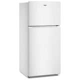 Whirlpool WRTX3314TW Top Freezer Refrigerator, 28 inch Width, 14.3 cu. ft. Capacity, Optional Ice Maker (Special Order), ENERGY STAR Certified, White colour, Flexi-Slide™ Bins, FreshSpace™ Crispers