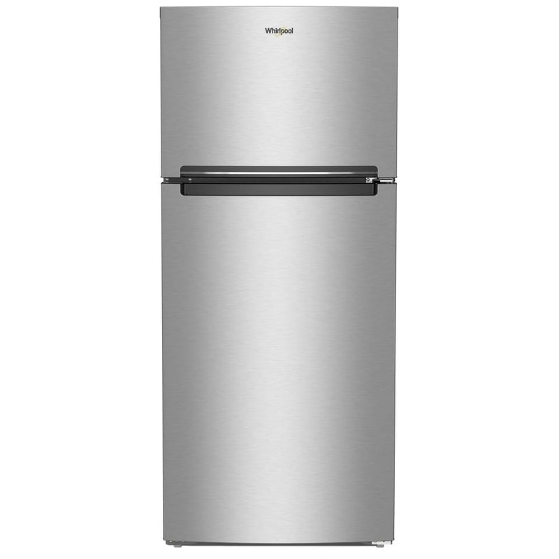 Whirlpool WRTX5028PM Top Freezer Refrigerator, 28 inch Width, 16.3 cu. ft. Capacity, Optional Ice Maker (Special Order), ENERGY STAR Certified, Stainless Steel colour