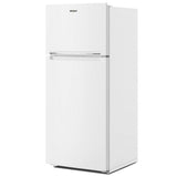 Whirlpool WRTX5028PW Top Freezer Refrigerator, 28 inch Width, 16.3 cu. ft. Capacity, Optional Ice Maker (Special Order), ENERGY STAR Certified, White colour