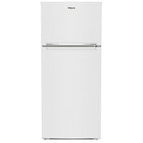 Whirlpool WRTX5028PW Top Freezer Refrigerator, 28 inch Width, 16.3 cu. ft. Capacity, Optional Ice Maker (Special Order), ENERGY STAR Certified, White colour