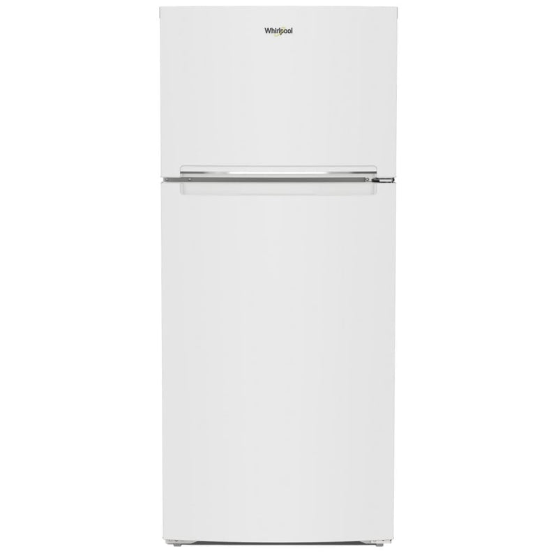 Whirlpool WRTX5028PW Top Freezer Refrigerator, 28 inch Width, 16.3 cu. ft. Capacity, Optional Ice Maker (Special Order), ENERGY STAR Certified, White colour