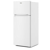 Whirlpool WRTX5328PW Top Freezer Refrigerator, 28 inch Width, 16.3 cu. ft. Capacity, Optional Ice Maker (Special Order), ENERGY STAR Certified, Counter Depth, White colour