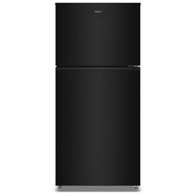 Whirlpool WRTX5419SB Top Freezer Refrigerator, 30 inch Width, 19 cu. ft. Capacity, Optional Ice Maker (Special Order), ENERGY STAR Certified, Black colour, Flexi-Slide™ Bins, FreshSpace™ Crispers