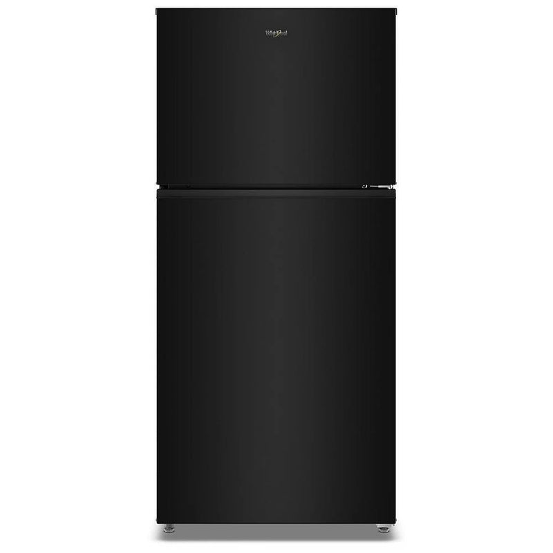 Whirlpool WRTX5419SB Top Freezer Refrigerator, 30 inch Width, 19 cu. ft. Capacity, Optional Ice Maker (Special Order), ENERGY STAR Certified, Black colour