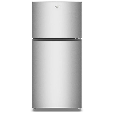 Whirlpool WRTX5419SZ Top Freezer Refrigerator, 30 inch Width, 19 cu. ft. Capacity, Optional Ice Maker (Special Order), ENERGY STAR Certified, FingerPrint Resistant Stainless Finish colour, Flexi-Slide™ Bins, FreshSpace™ Crispers