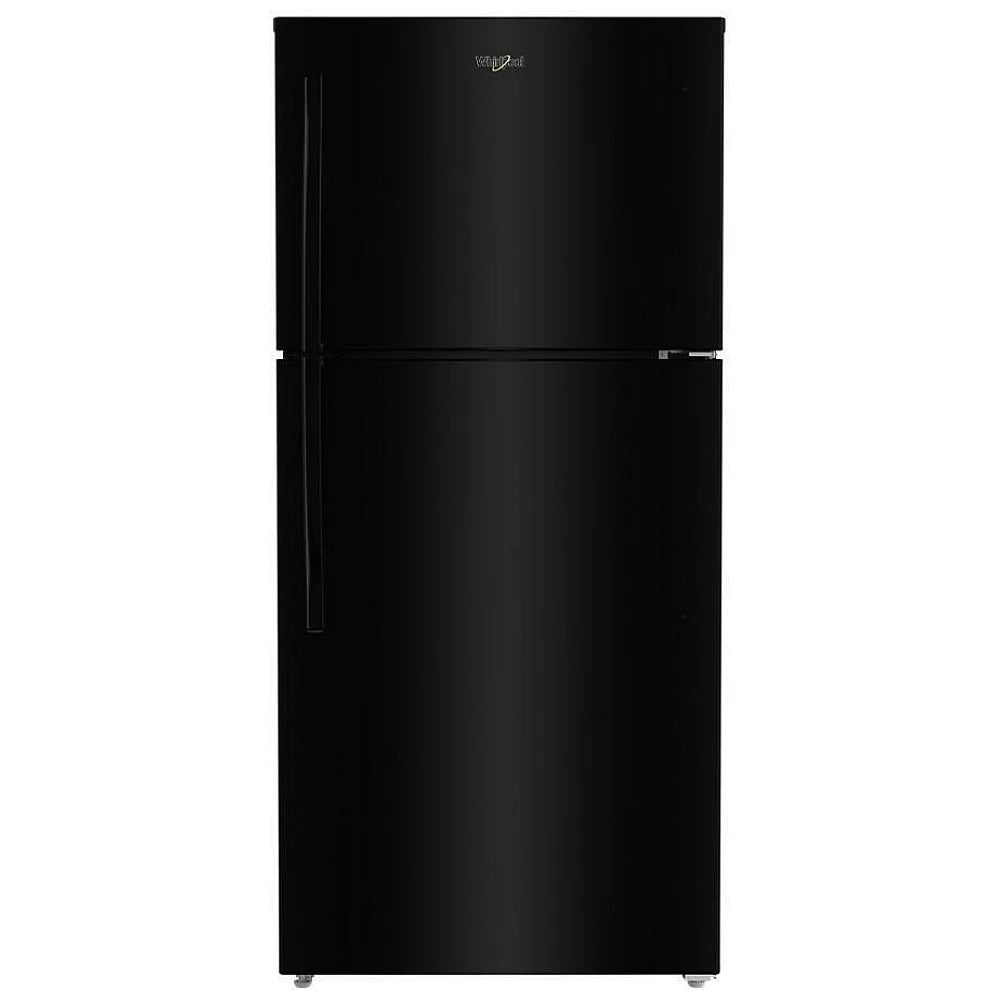 Whirlpool WRTX7419SB Top Freezer Refrigerator, 30 inch Width, 19.2 cu. ft. Capacity, Optional Ice Maker (Special Order), ENERGY STAR Certified, Black colour
