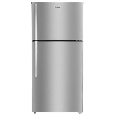 Whirlpool WRTX7419SZ Top Freezer Refrigerator, 30 inch Width, 19.2 cu. ft. Capacity, Optional Ice Maker (Special Order), ENERGY STAR Certified, Fingerprint-Resistant Stainless Finish colour, Flexi-Slide™ Bins, FreshSpace™ Crispers