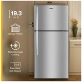 Whirlpool WRTX7419SZ Top Freezer Refrigerator, 30 inch Width, 19.2 cu. ft. Capacity, Optional Ice Maker (Special Order), ENERGY STAR Certified, Fingerprint-Resistant Stainless Finish colour