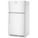 Whirlpool WRTX7421TW Top Freezer Refrigerator, 33 inch Width, 21.3 cu. ft. Capacity, Optional Ice Maker (Special Order), ENERGY STAR Certified, White colour, Flexi-Slide™ Bins, FreshSpace™ Crispers