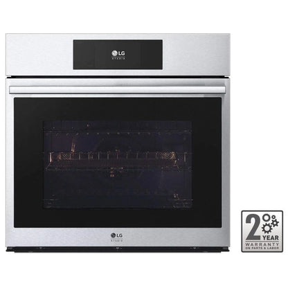 LG STUDIO 4.7 cu. ft. Smart InstaView® Electric Single Built-In Wall Oven with Air Fry & Steam Sous Vide WSES4728F