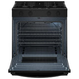 Whirlpool WSGS3330TB Gas Range, 5.0 cu. ft. Capacity, 30 inch Exterior Width, Steam Clean, 4 Burners, Storage Drawer, 18,000 BTU Highest Burner, Black colour, SpeedHeat™ Burner