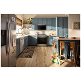 Whirlpool WSGS3330TS Gas Range, 5.0 cu. ft. Capacity, 30 inch Exterior Width, Steam Clean, 4 Burners, Storage Drawer, 18,000 BTU Highest Burner, Stainless Steel colour, SpeedHeat™ Burner