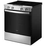 Whirlpool WSGS3330TS Gas Range, 5.0 cu. ft. Capacity, 30 inch Exterior Width, Steam Clean, 4 Burners, Storage Drawer, 18,000 BTU Highest Burner, Stainless Steel colour, SpeedHeat™ Burner