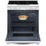 Whirlpool WSGS3330TW Gas Range, 5.0 cu. ft. Capacity, 30 inch Exterior Width, Steam Clean, 4 Burners, Storage Drawer, 18,000 BTU Highest Burner, White colour, SpeedHeat™ Burner