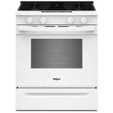 Whirlpool WSGS3330TW Gas Range, 5.0 cu. ft. Capacity, 30 inch Exterior Width, Steam Clean, 4 Burners, Storage Drawer, 18,000 BTU Highest Burner, White colour, SpeedHeat™ Burner