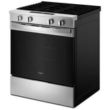 Whirlpool WSGS4530TZ Gas Range, 5.0 cu. ft. Capacity, 30 inch Exterior Width, Steam Clean, 4 Burners, Storage Drawer, Air Fry, 18,000 BTU Highest Burner, FingerPrint Resistant Stainless colour, SpeedHeat™ Burner