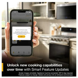 Whirlpool WSGS5030SB Gas Range, 5 cu. ft. Capacity, 30 inch Exterior Width, Steam & Self Clean, Convection, 5 Burners, Storage Drawer, Air Fry, 18,000 BTU Highest Burner, Black colour