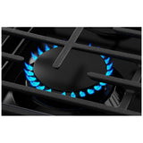 Whirlpool WSGS7530RZ Gas Range, 5.3 cu. ft. Capacity, 30 inch Exterior Width, Steam & Self Clean, True Convection, 5 Burners, Storage Drawer, Yes, 18,000 BTU Highest Burner, St colour