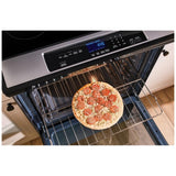 Whirlpool WSIS5030RZ Induction Range, 6.4 cu. ft. Capacity, 30 inch Exterior Width, True Convection, 4 Burners, Storage Drawer, Yes, Self Clean, 3,700 W Highest Element, Stainless Steel colour