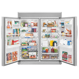 Whirlpool WSR57R18DM All Refrigerator, 30 inch Width, 17.7 cu. ft. Capacity, Stainless Steel colour