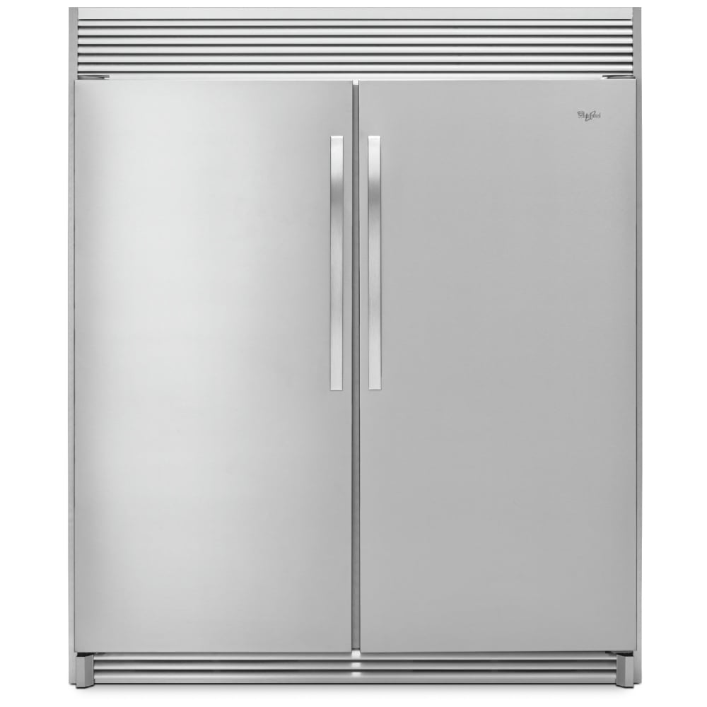 Whirlpool WSZ57L18DM Upright Freezer | 16-18 Cu. Ft. Capacity, Stainless Steel