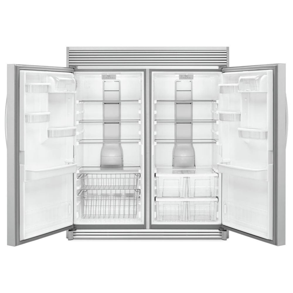 Whirlpool WSZ57L18DM Upright Freezer | 16-18 Cu. Ft. Capacity, Stainless Steel