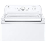 LG WT6105CW Top Load Washer, 27 inch Width, 4.8 cu. ft. Washer Capacity, 800 RPM Washer Spin Speed, 8 Wash Cycles, 3 Temperature Settings, White colour
