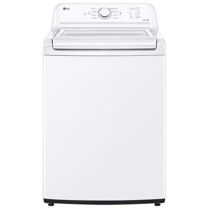 LG 4.8 cu. ft. Capacity Top Load Washer with Agitator and SlamProof Glass Lid WT6105CW