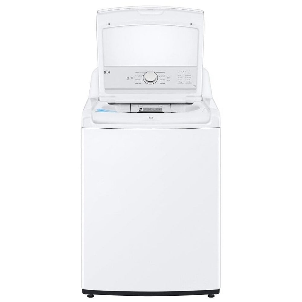 LG 4.8 cu. ft. Capacity Top Load Washer with Agitator and SlamProof Glass Lid WT6105CW