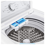 LG WT6105CW Top Load Washer, 27 inch Width, 4.8 cu. ft. Washer Capacity, 800 RPM Washer Spin Speed, 8 Wash Cycles, 3 Temperature Settings, White colour