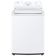 LG WT6105CW Top Load Washer, 27 inch Width, 4.8 cu. ft. Washer Capacity, 800 RPM Washer Spin Speed, 8 Wash Cycles, 3 Temperature Settings, White colour
