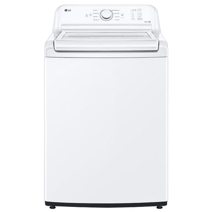 LG 4.8 cu. ft. Capacity Top Load Washer with Agitator and SlamProof Glass Lid WT6105CW