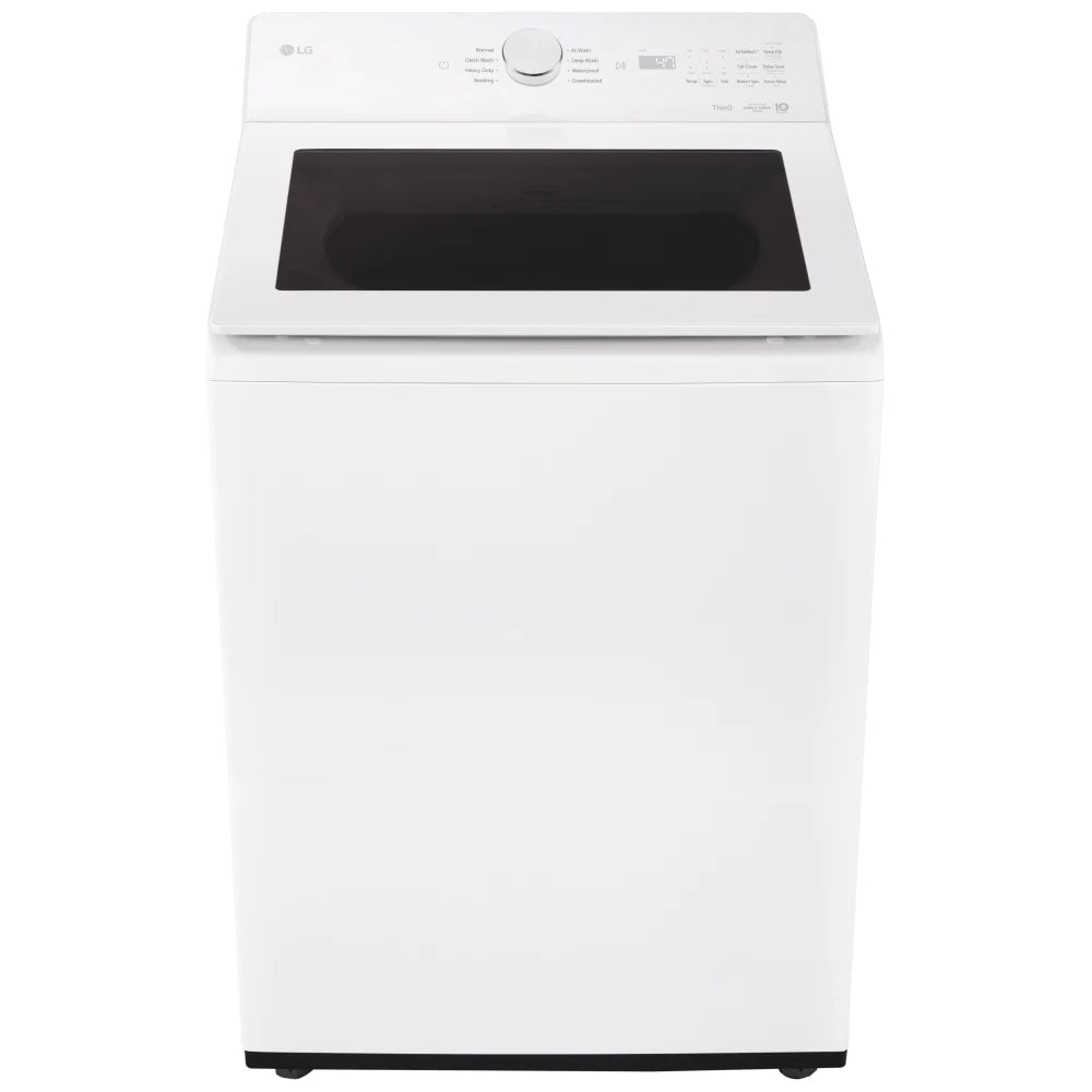 LG WT8205CW Top Load Washer, Energy Star Certified, Agitator, 5.6 cu. ft. capacity, WiFi enabled, White colour