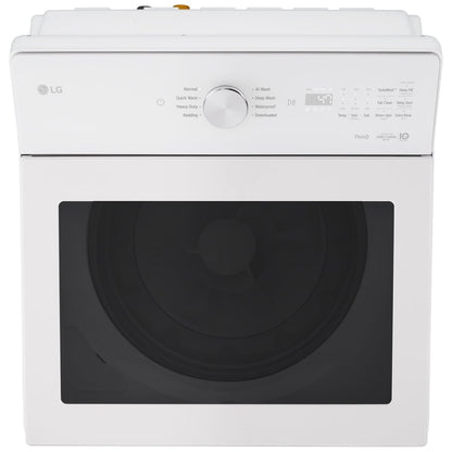 LG WT8205CW Top Load Washer, ENERGY STAR Certified, Agitator, 5.6 cu. ft. capacity, 8 wash cycles, 5 temperature settings, 800 RPM washer spin speed, WiFi enabled, White colour