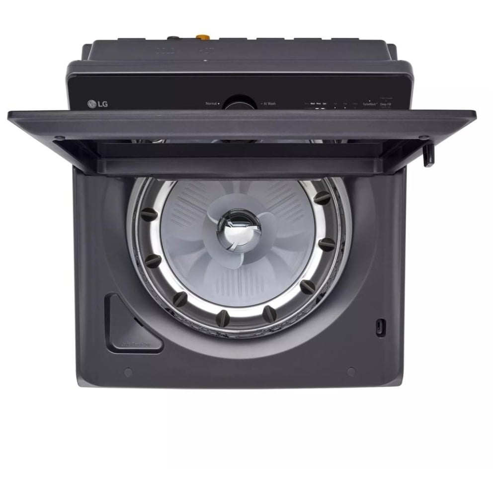 LG Top Load Washer WT8405CB & Electric Dryer DLE8400BE