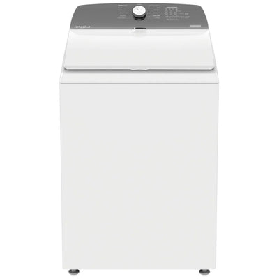 Whirlpool WTW4000SW Top Load Washer, 27 inch Width, 4.5 cu. ft. Washer Capacity, 770 RPM Washer Spin Speed, 12 Wash Cycles, 4 Temperature Settings, White colour
