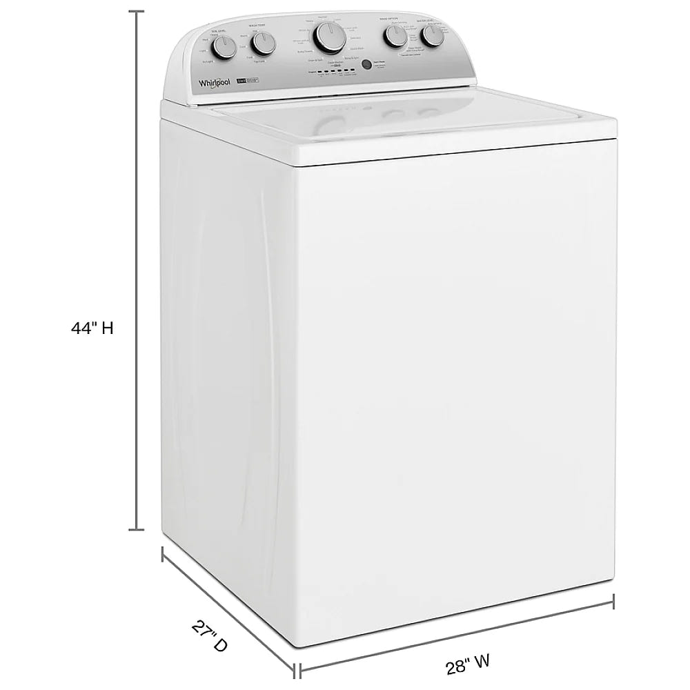 Whirlpool WTW4957PW 顶载式洗衣机