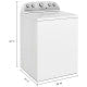 Whirlpool Washer WTW4957PW & Electric Dryer YWED4815EW