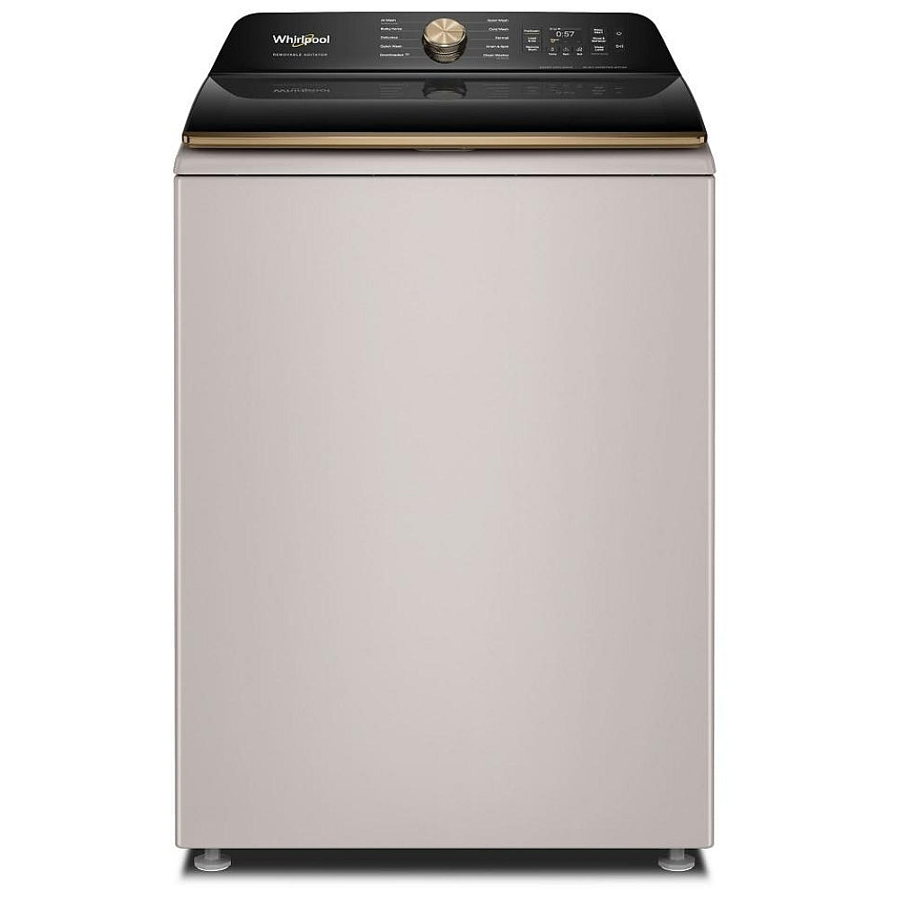Whirlpool WTW8507TL Top Load Washer, 27 inch Width, 6.1 cu. ft. Washer Capacity, 750 RPM Washer Spin Speed, 10 Wash Cycles, 5 Temperature Settings, Wifi Enabled, Grey colour