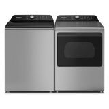 Whirlpool WTW8507TR Top Load Washer, 27 inch Width, 6.1 cu. ft. Washer Capacity, 750 RPM Washer Spin Speed, 10 Wash Cycles, 5 Temperature Settings, Wifi Enabled, Radiant Silver colour