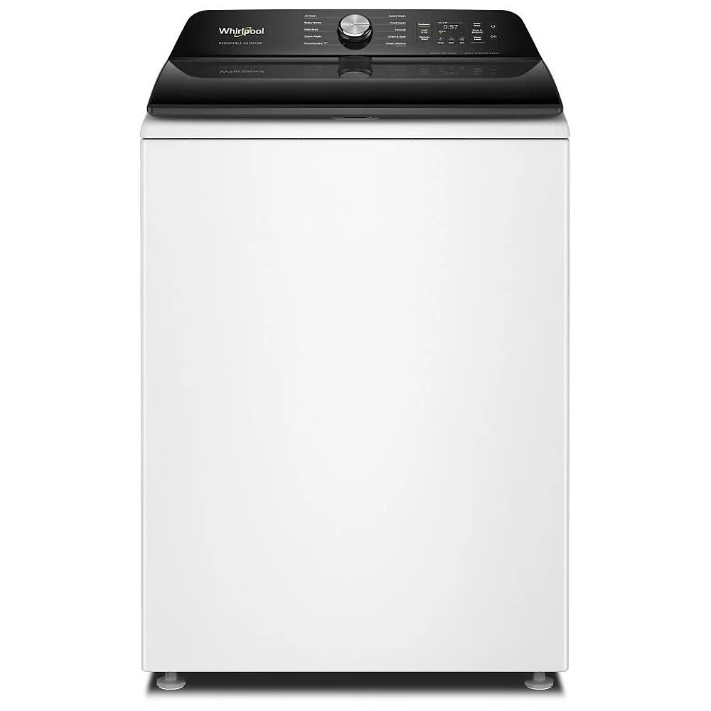 Whirlpool WTW8507TW Top Load Washer, 27 inch Width, 6.1 cu. ft. Washer Capacity, 750 RPM Washer Spin Speed, 10 Wash Cycles, 5 Temperature Settings, Wifi Enabled, White colour