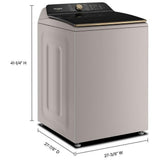 Whirlpool WTW8509TL Top Load Washer, 27 inch Width, 6.1 cu. ft. Washer Capacity, 750 RPM Washer Spin Speed, 10 Wash Cycles, 5 Temperature Settings, Wifi Enabled, Other colour