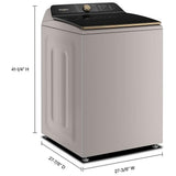 Whirlpool WTW8509TL Top Load Washer, 27 inch Width, 6.1 cu. ft. Washer Capacity, 750 RPM Washer Spin Speed, 10 Wash Cycles, 5 Temperature Settings, Wifi Enabled, Other colour